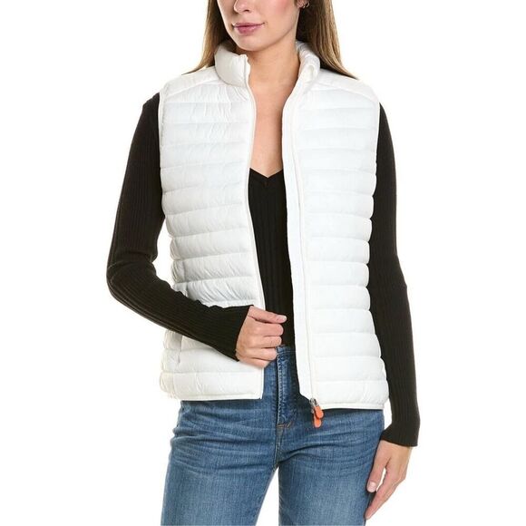 Save The Duck White Noemi Vest - Picture 1 of 6